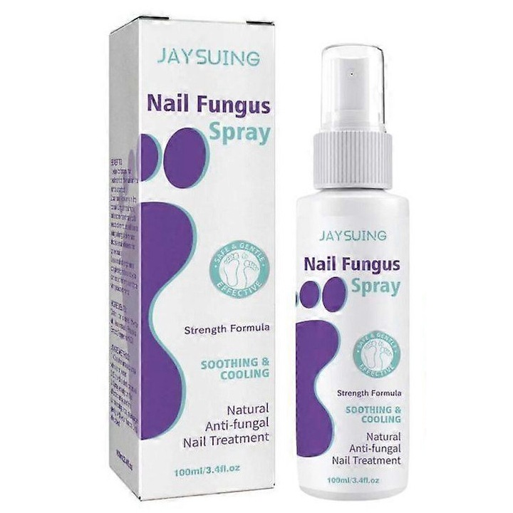 Spray deodorant pentru picioare si incaltaminte, Jaysuing, 100ml, elimina mirosul si disconfortul