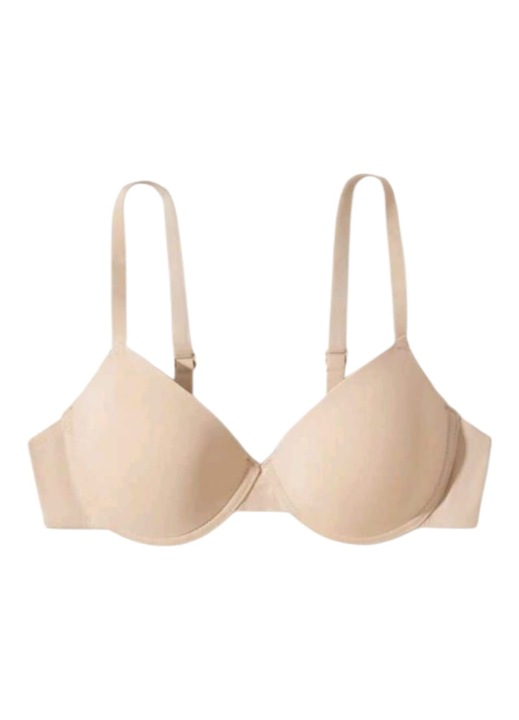Krémszínű melltartó, egyszerű, klasszikus modell, 85B