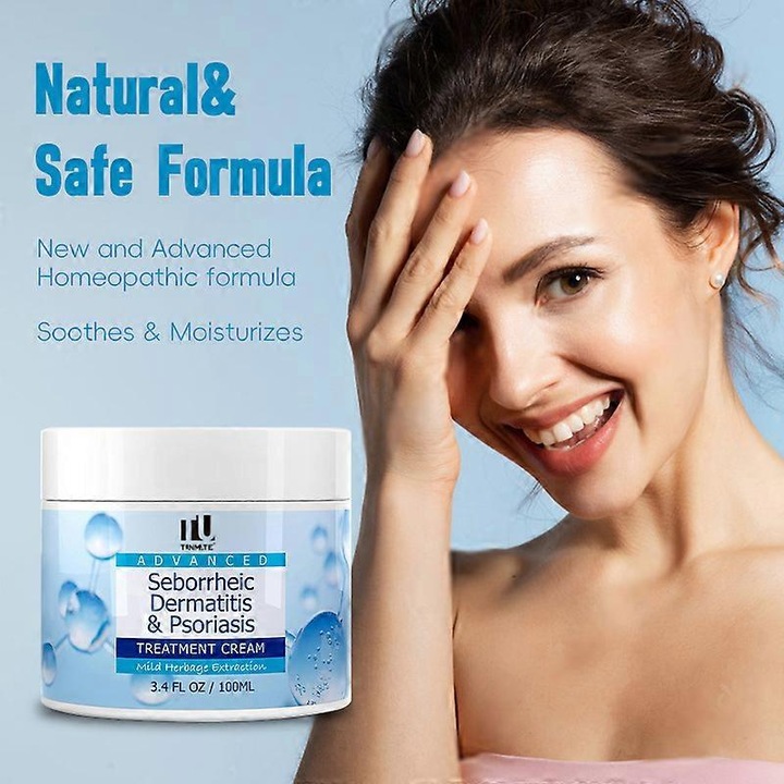 Crema pentru calmarea scalpului, tratament pentru dermatita seboreica, 100ml