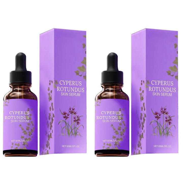 Cyperus Rotundus bőrszérum, 2 x 60 ml