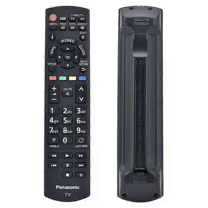 Telecomanda originala pentru TV Panasonic, negru, 28x13.5x5cm