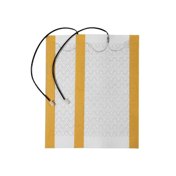 Set 2 Huse Auto cu Incalzire din Fibra de Carbon, 12V, 48x27cm