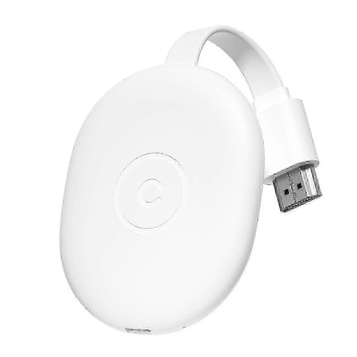 Cablu de alimentare pentru Chromecast, 2160p, alb