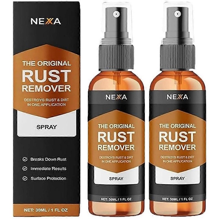 Spray de indepartare a ruginii NEXA, formula de penetrare profunda, pentru suprafete metalice, 500ml