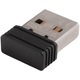 Egér Jiggler USB, mozgásszimuláció, kompakt, fekete/ezüst
