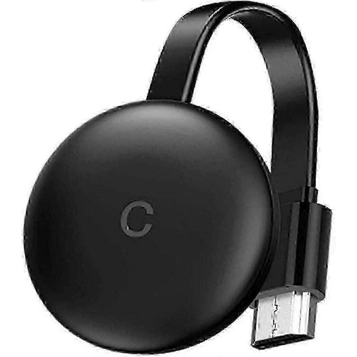 Mediaplayer, 2025 Chromecast 3, Full HD 1080P, WiFi