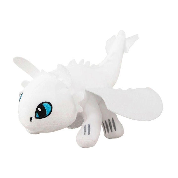 Плюшена играчка Беззъб дракон, 20x35см