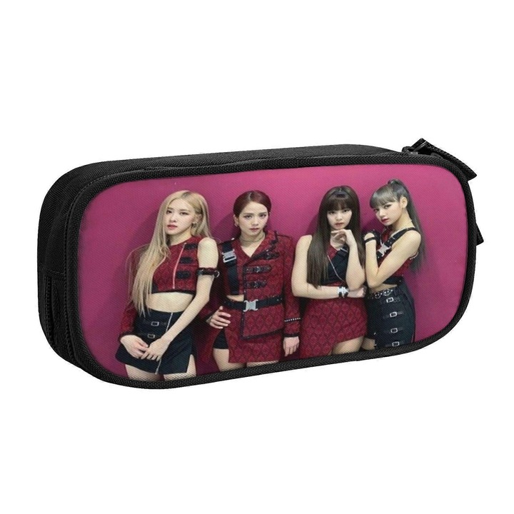 Penar, 2 buzunare, cu fermoar, multicolor, 20 x 10 x 5 cm