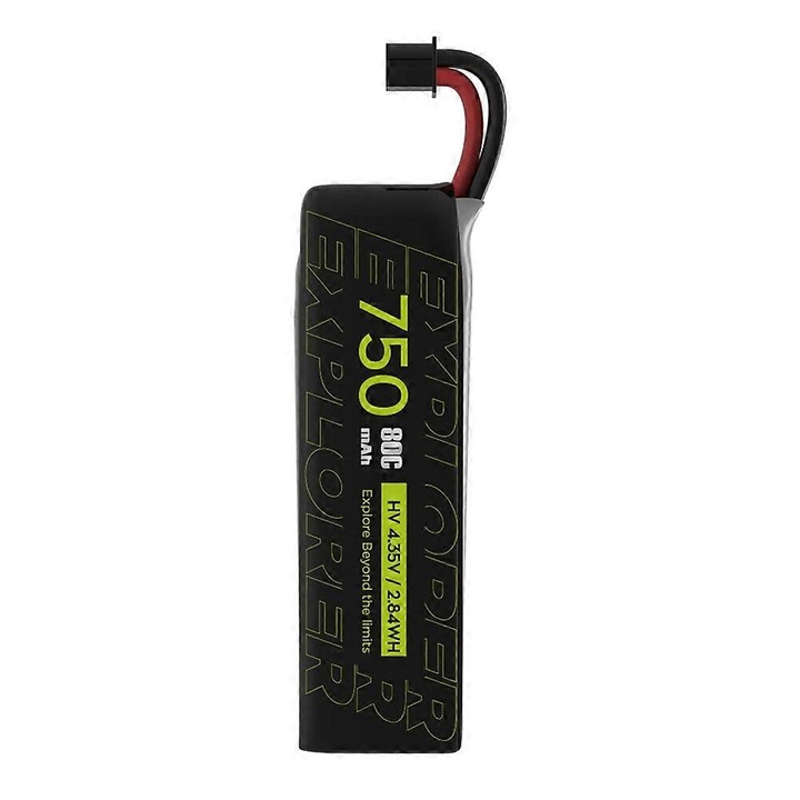 Set 4 baterii Lipo 1S 750mAh HV V2 A30 Plug pentru drone