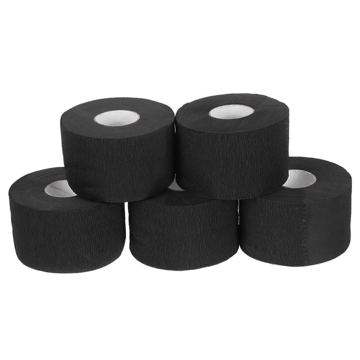 Set 5 benzi de protectie pentru gat, accesorii tuns si vopsit, material moale, absorbant, confortabile