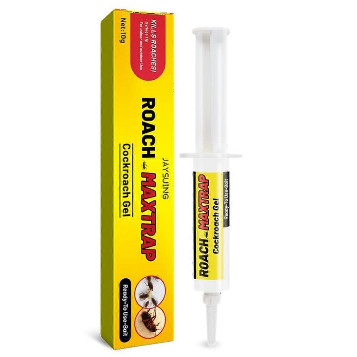 Gel insecticid pentru gandaci, set, 3-10 zile efect, sigur pentru familie, 30g