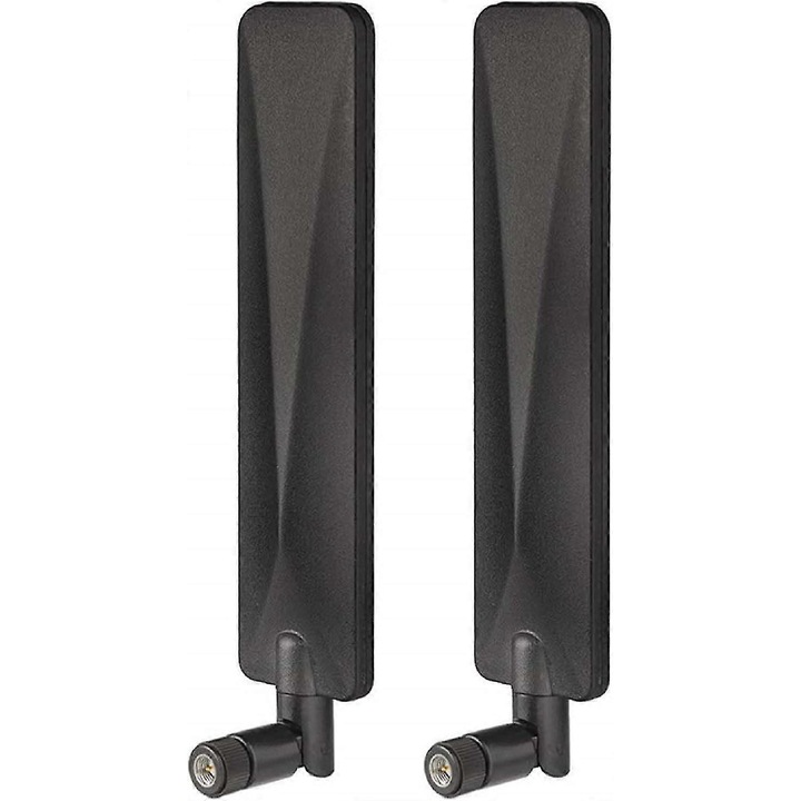 Set 2 Antene 4G LTE 9dBi Omnidirectionale Mle SMA, Compatibila Cu B525/B535/B310