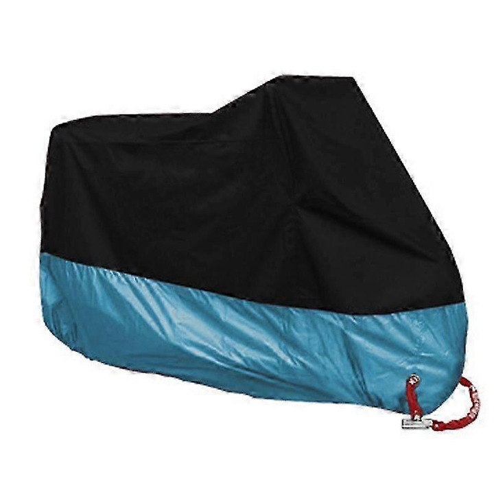 Husa impermeabila pentru motocicleta, protectie solara, rezistenta la praf, pentru exterior, model universal