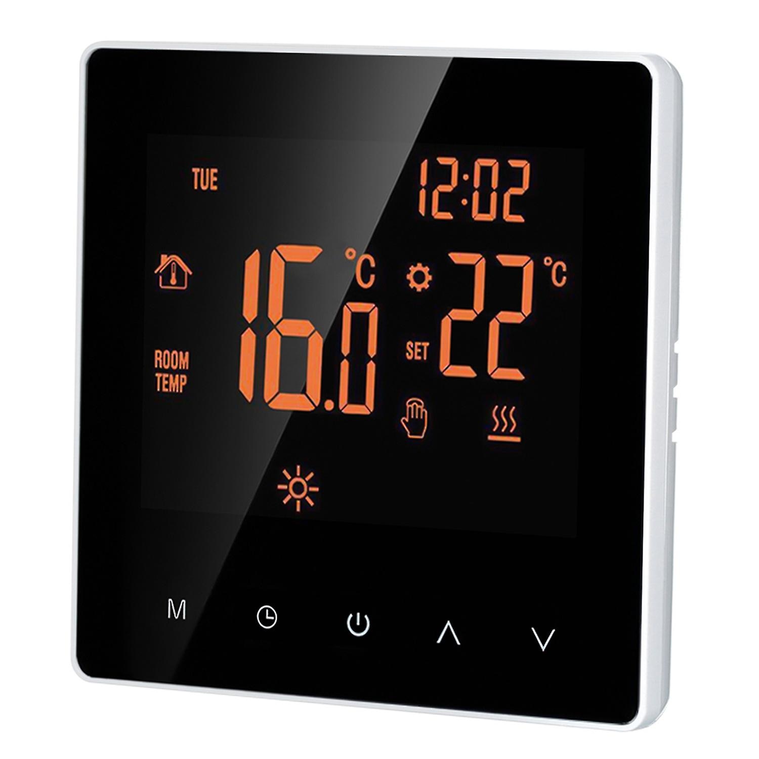 Termostat inteligent, Wi-Fi, display LCD, alb, 86x86x4cm