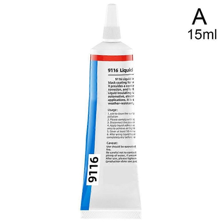 Banda de izolatie lichida, rezistenta la temperaturi ridicate, impermeabila, 1 rola