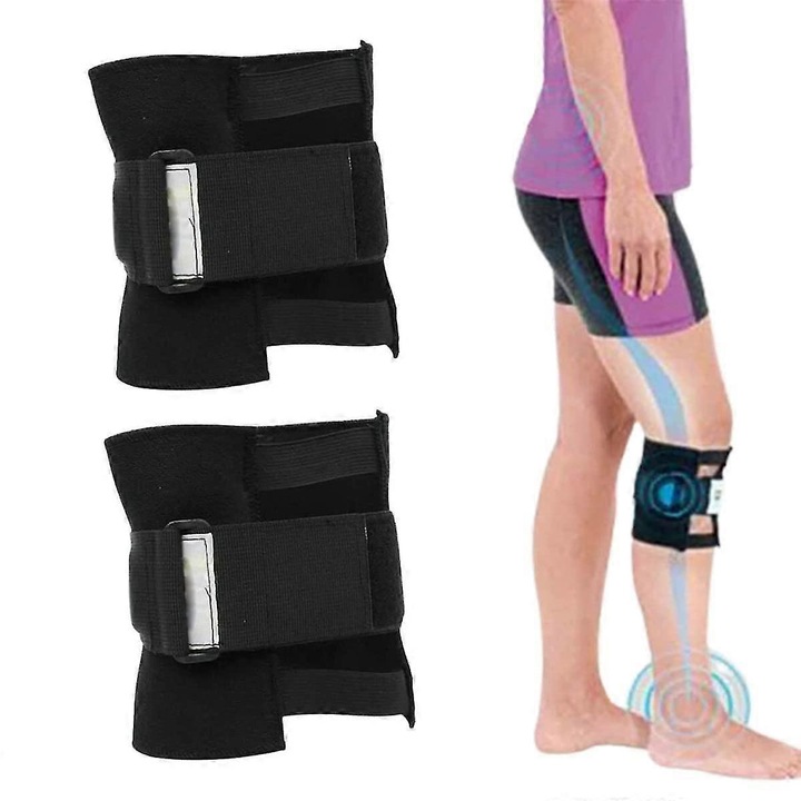 Bratara de suport pentru sciatica, ajustabila, material de calitate, pentru picior stang sau drept