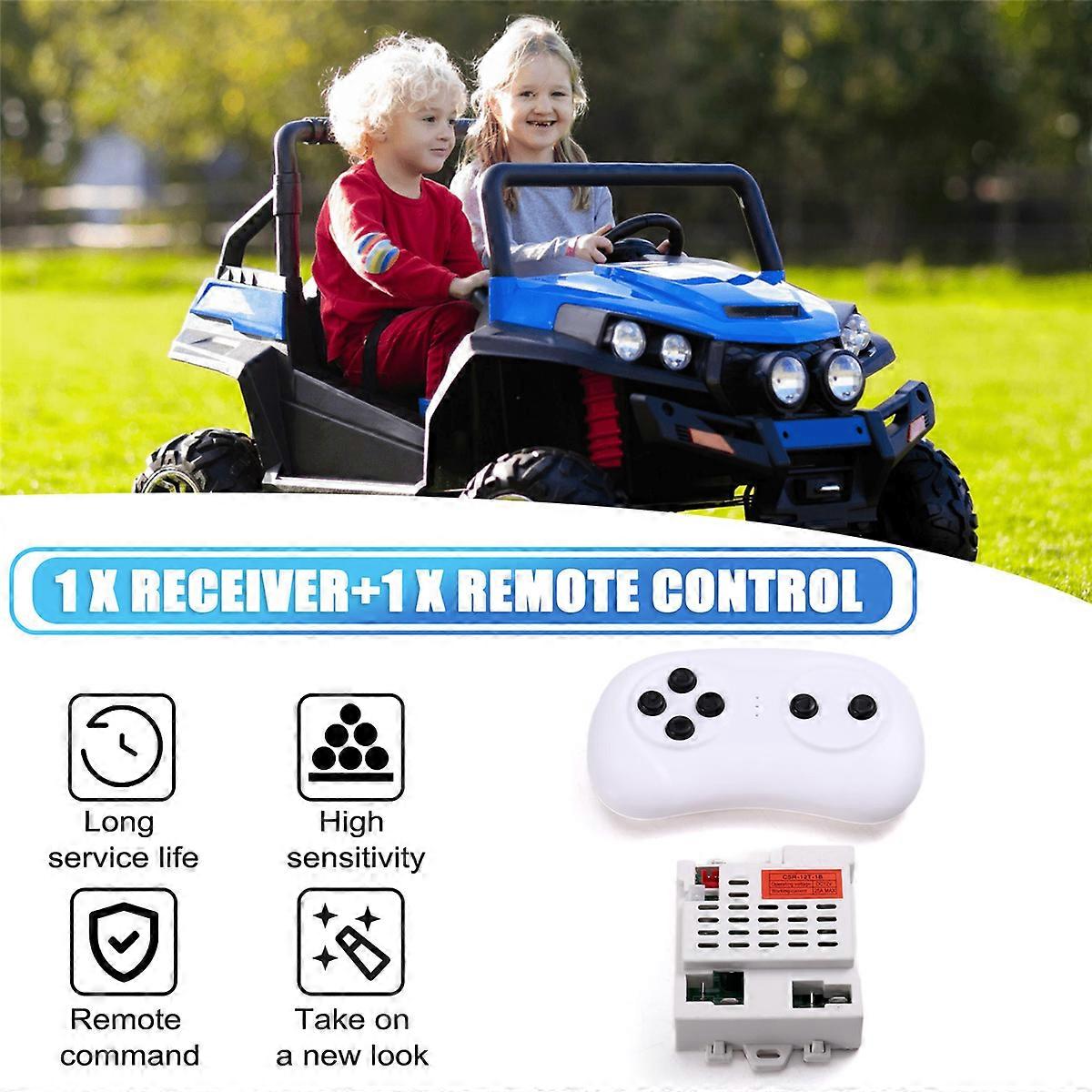 Récepteur CSR-12T-1A pour Voiture Électrique pour Enfants Carte de Circuit Imprimé Télécommande RC 2 Récepteur CSR-12T-1A pour Voiture Électrique pour Enfants Carte de Circuit Imprimé Télécommande RC 2