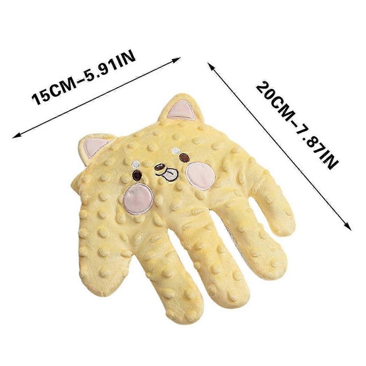 Alvóbaba automata ütemekkel, 25x26cm, aranyos dizájn, pamut anyagból, szett