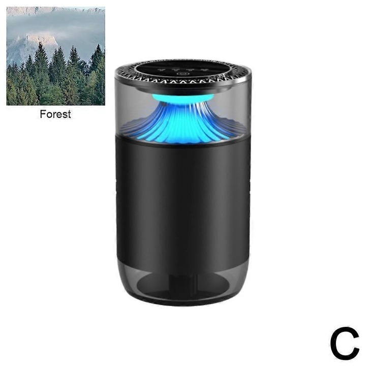 Cloud Mist aromaterápiás készülék, utántöltő készlettel, 10-20 ml kapacitás, különböző színek