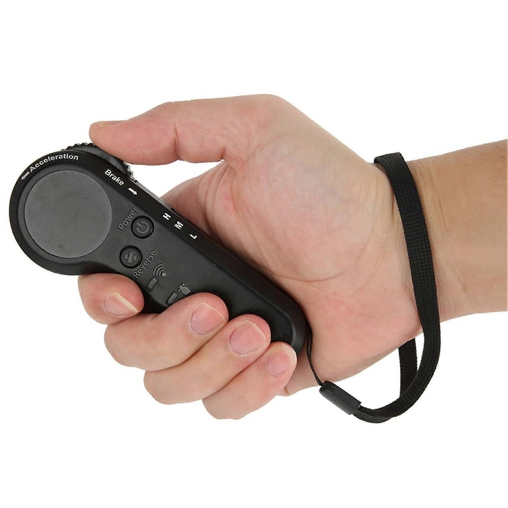 Telecomanda electrica pentru skateboard, 2.4ghz, control la distanta 20m, material PP, design ergonomic