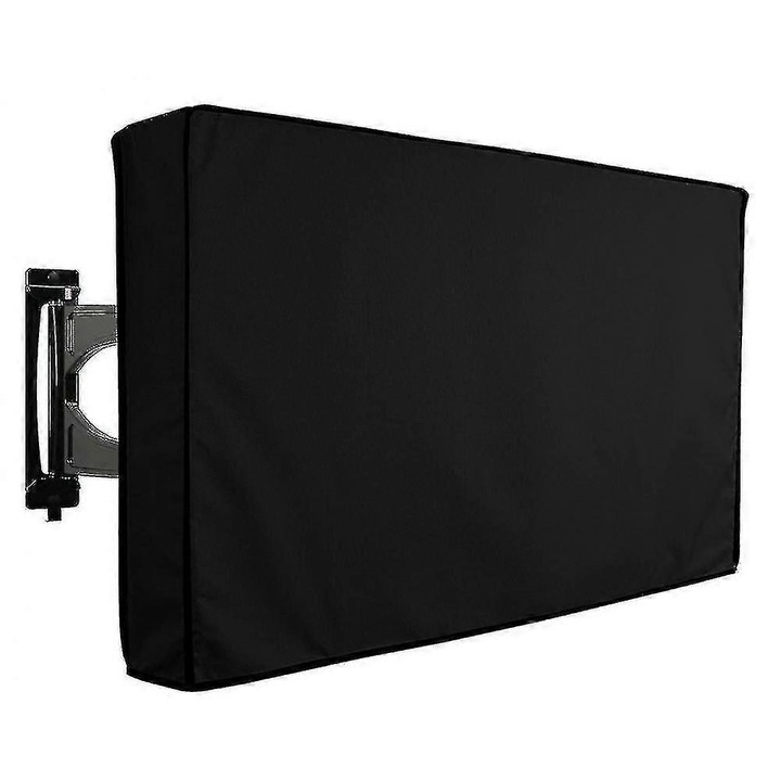 Husa impermeabila pentru TV exterior 50-52 inch, protectie impotriva vremii, material rezistent, cu buzunar pentru telecomanda
