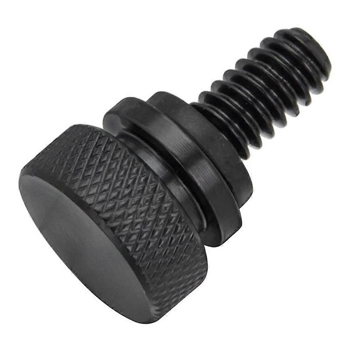 Surub pentru scaun moto, 1/4inch-20, negru