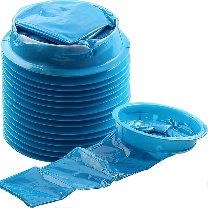 Pungi de voma, pungi de scuipat, pungi de emesis etanse, cu piesa bucala pentru rau de masina, varsaturi, greata