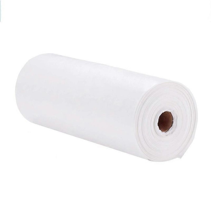 Sac de gunoi pentru scutece, 100m, alb, 27.5cm