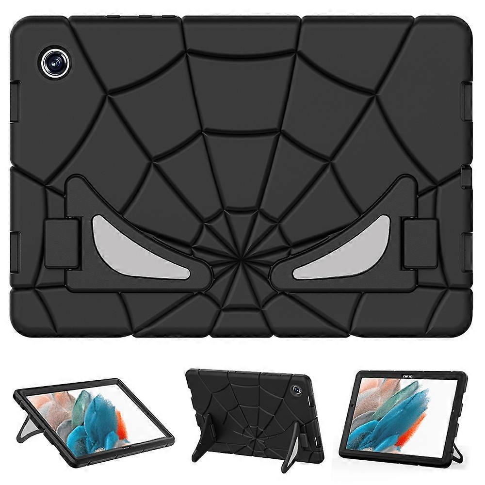 Husa tableta pentru Samsung Galaxy Tab A8 10.5 2021, silicon + PC, protectie socuri, accesibilitate butoane, multicolor