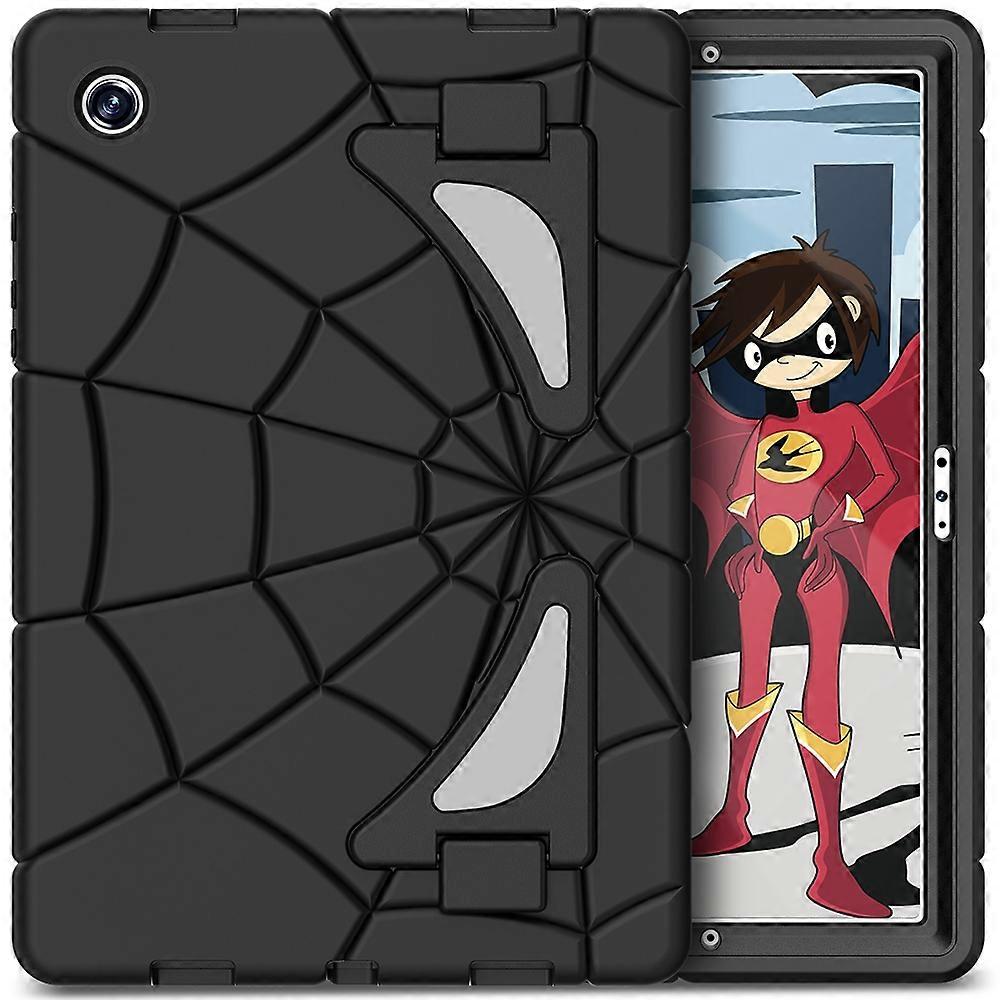 Husa tableta pentru Samsung Galaxy Tab A8 10.5 2021, silicon + PC, protectie socuri, accesibilitate butoane, multicolor