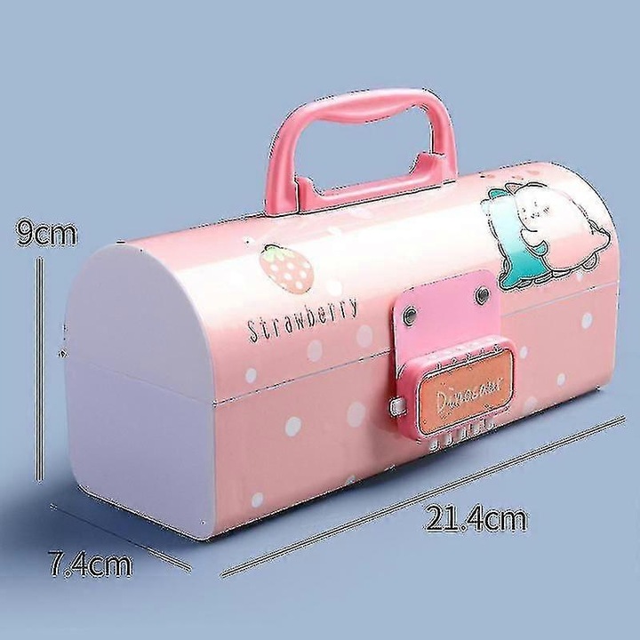 Penare, multifunctional, rezistent la apa, roz, 21.4x7.4x9cm, set