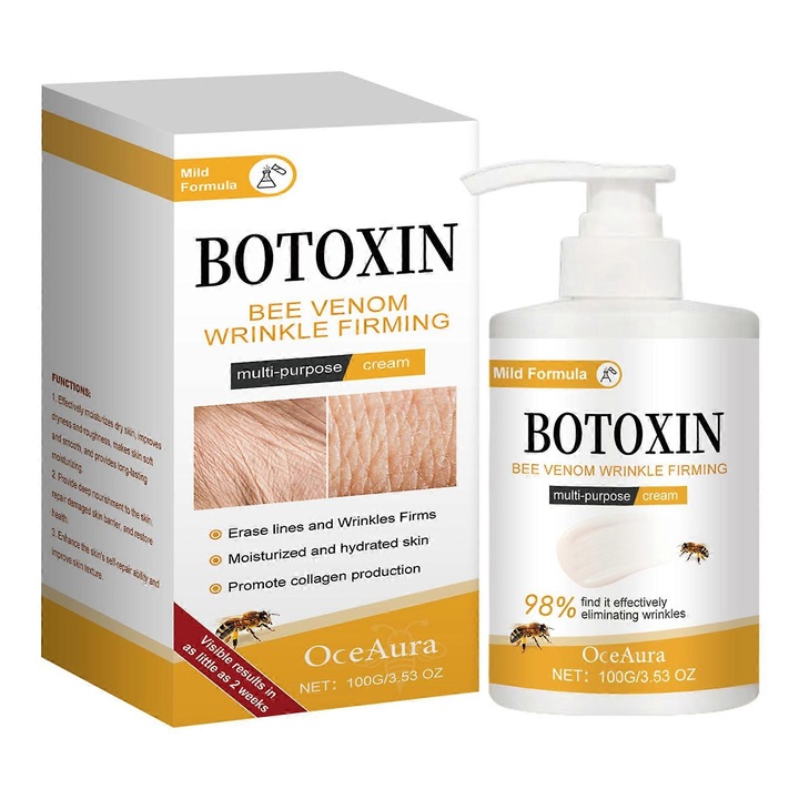 Rögzítő testkrém méhméreggel, 4.7x4.7x11.2cm, 100g