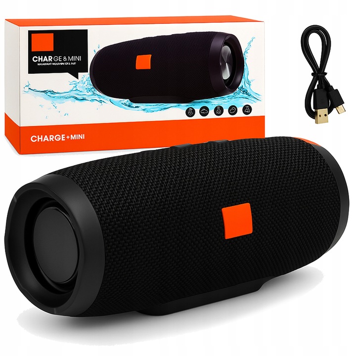 Boxa Bluetooth impermeabila FOTOROB Boombox portabila Radio FM AUX USB SD wireless