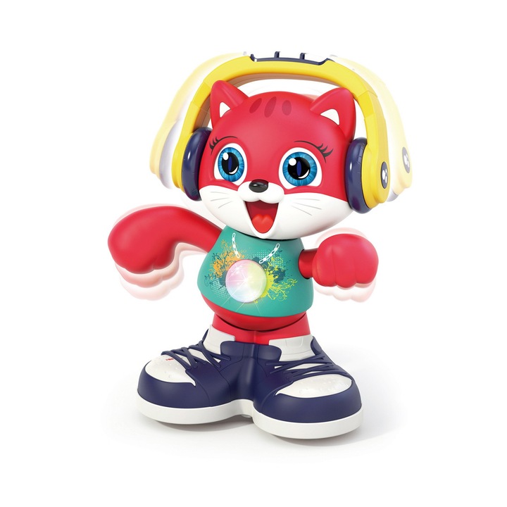 Jucarie interactiva Hola - Pisicuta dansatoare, lb. engleza