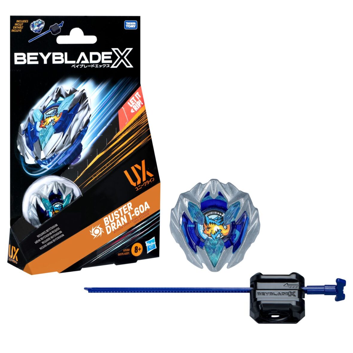 Jucarie Beyblade X - Buster Dran 1-60A, cu lansator - eMAG.ro