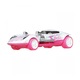 Masinuta Hot Wheels Pull Back - Barbie Twin Mill, 1:43
