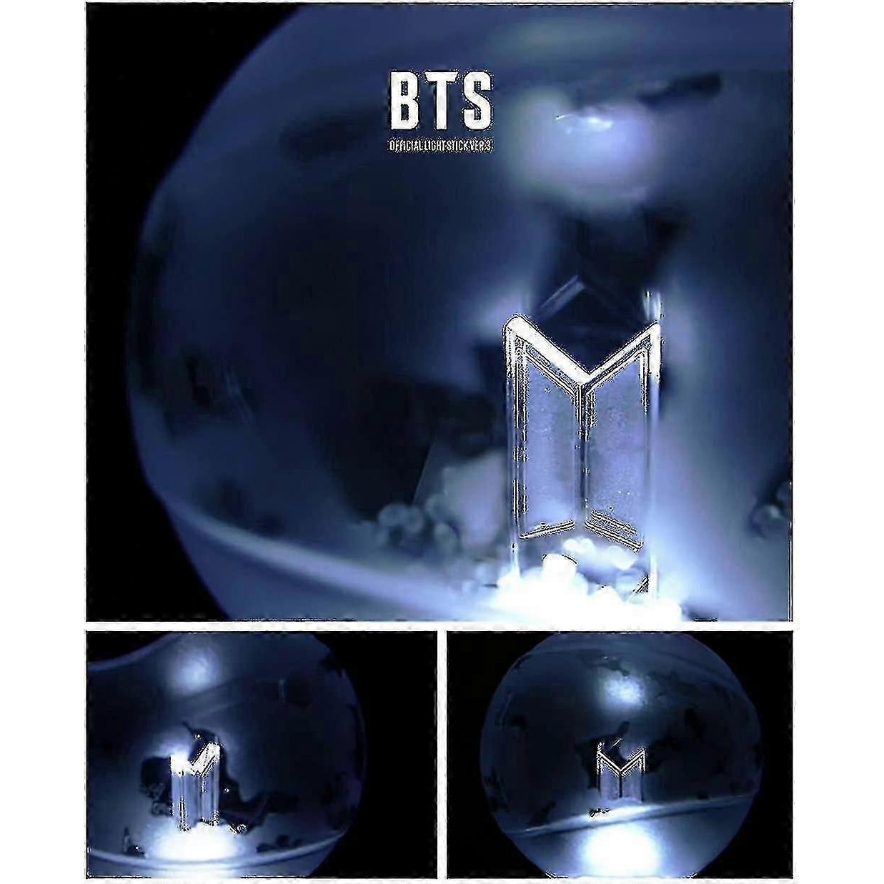 BTS OFFICIAL LIGHT STICK 3種セット Set cadou Stick BTS Ver.3 cu 7 carduri foto, control wireless
