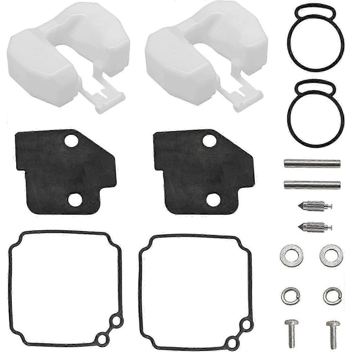 Kit de reparare carburator pentru motoare Yamaha 20HP si 25HP, 6L2-14301-11, 6L2-14302-11, 6L2-W0093-00