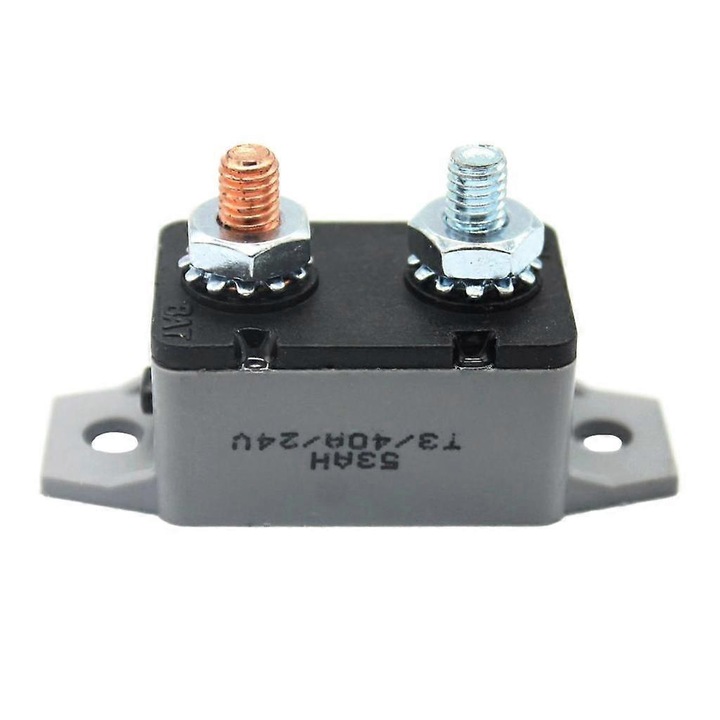 Dispozitiv de protectie circuit auto 12v-24v, 40A, metal+ABS, 51x21mm