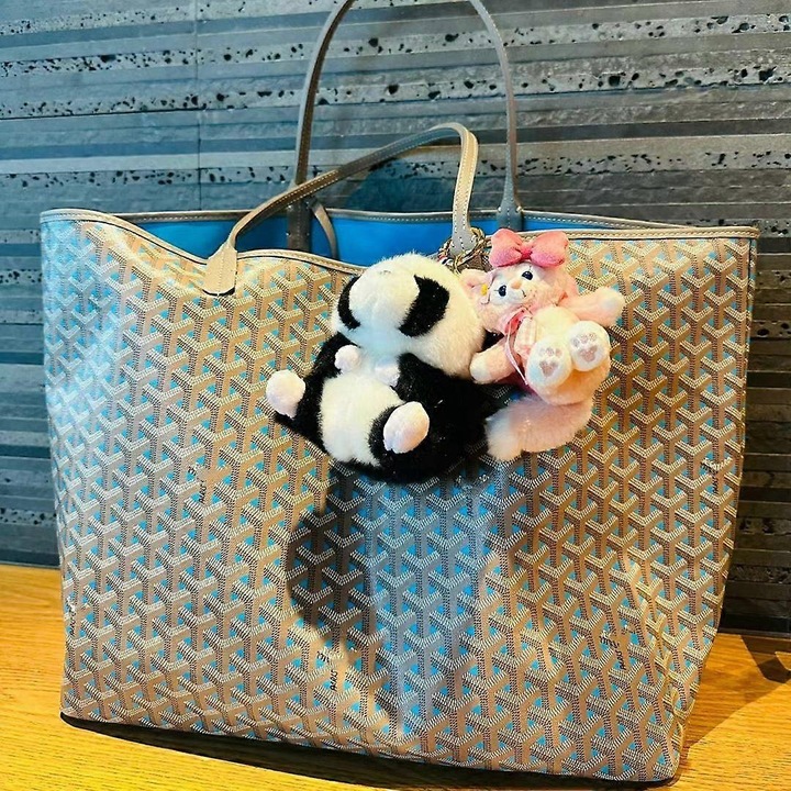 Válltáska, 2025, nagy kapacitású, kutyaszerű mintázat, szürke, szett