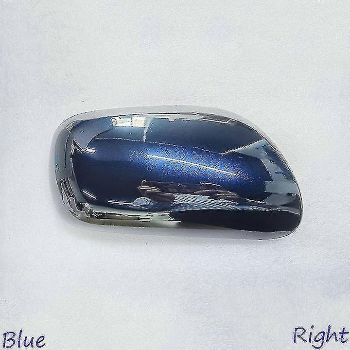 Капак огледало за обратно виждане Toyota Yaris 2006-2011, син, десен