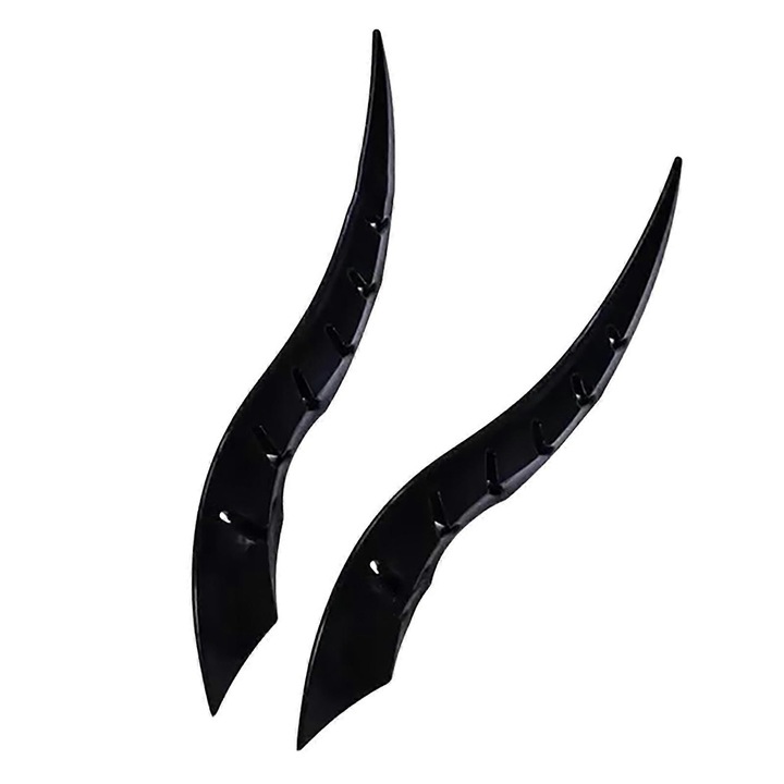 Accesoriu auto set, ornamente dragon, 35cm, negru