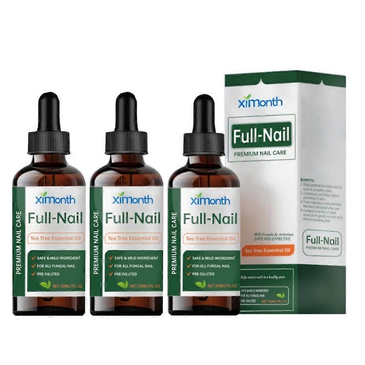 Ulei de arbore de ceai, pentru indepartarea ciupercilor, 30 ml, 3 bucati