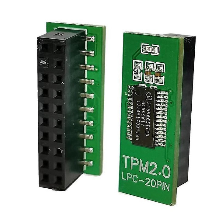 Modul TPM 2.0, 20 pini, pentru placi de baza compatibile