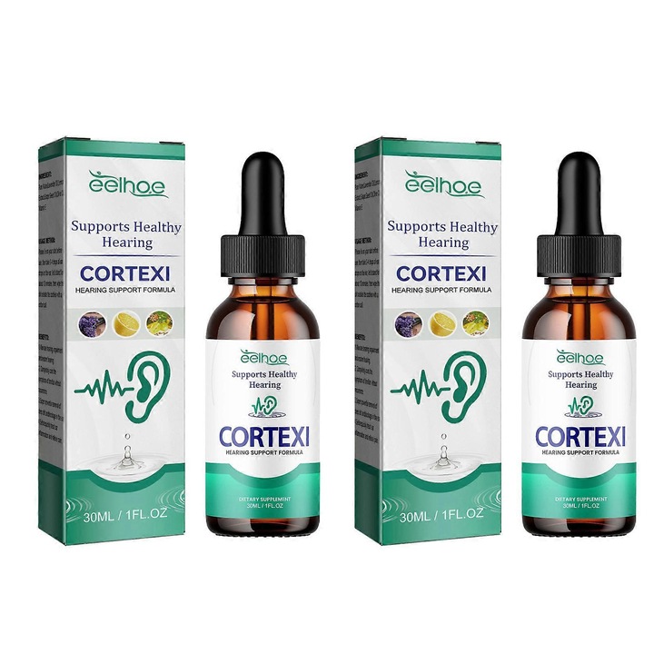 Picaturi pentru urechi pentru ameliorarea rapida a tinitusului, 30ml, set de 2 bucati