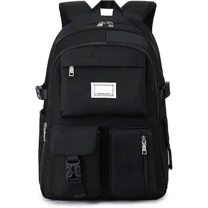 Ghiozdan pentru fete, rucsac impermeabil, capacitate mare, 15.6 inch