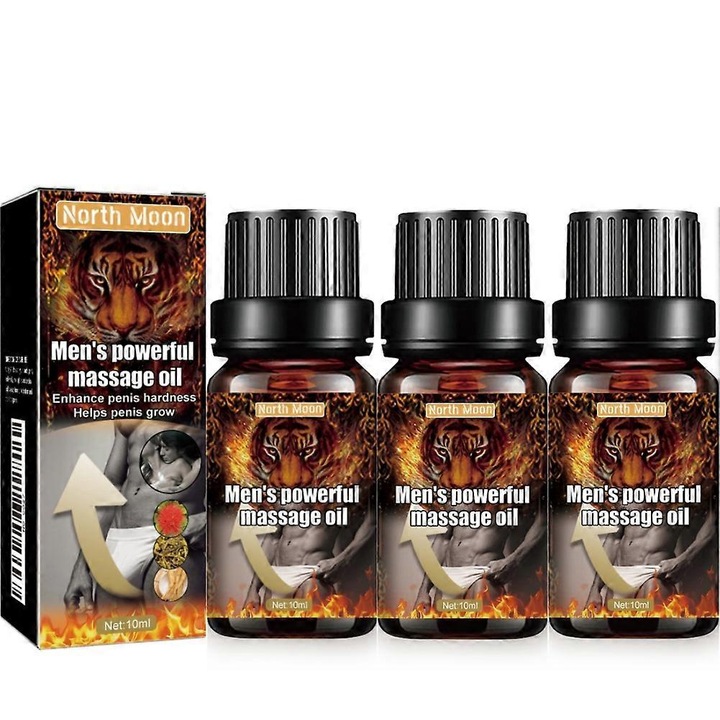 Gélolajok pénisz erekcióhoz, növelő és erősítő, pénisz masszázsolaj az erekció meghosszabbításához, 10 ml
