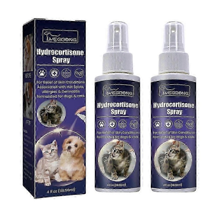 Spray anti-mancarime pentru animale, 118.56ml, 4x4x14.7cm, set 2 bucati