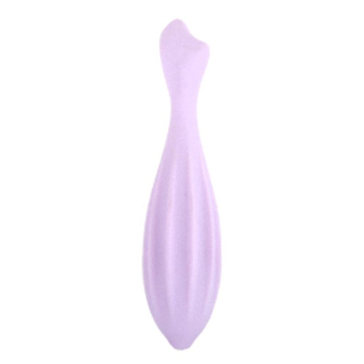 Roller facial din silicon, violet, 17x3.7cm, pentru masaj, relaxare