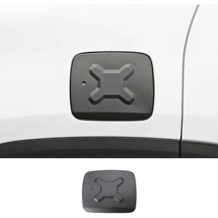 Capac rezervor carburant Hoolcar pentru Jeep Renegade, negru, din plastic ABS, instalare usoara